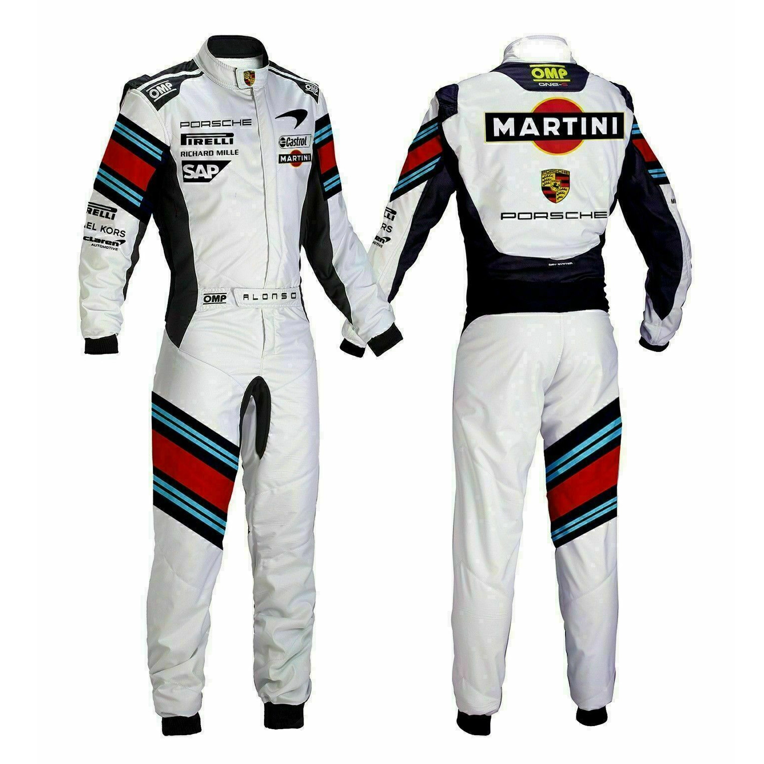 Omp Go Kart Racing Suit Cik Fia Level 2 Approved Kart Suit All Sizes With Gifts