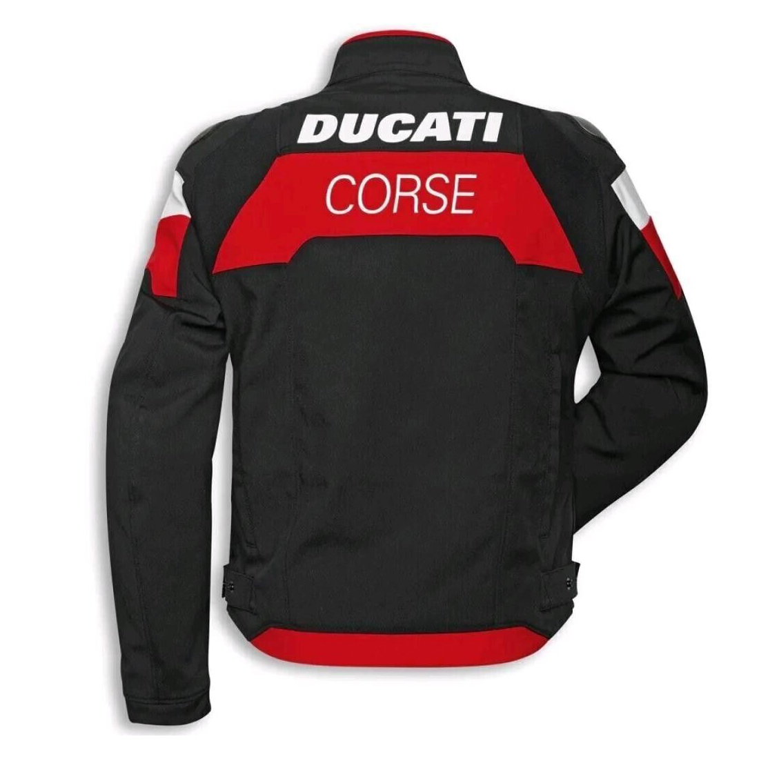 Ducati Motorcycle Jacket Waterproof CE Armrest Cordura Textile Jacket — image 2