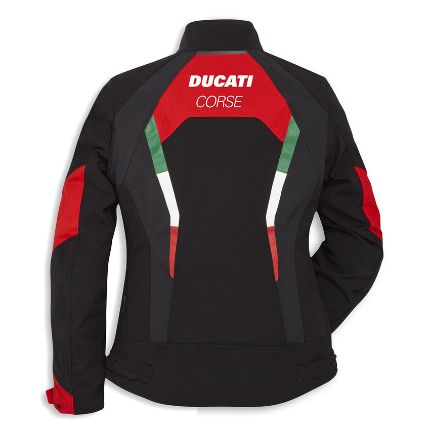 Ducati Motorcycle Jacket Waterproof CE Armrest Cordura Textile Jacket — image 2