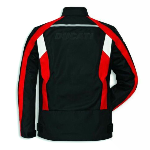 Ducati Motorcycle Jacket Waterproof CE Armrest Cordura Textile Jacket — image 2