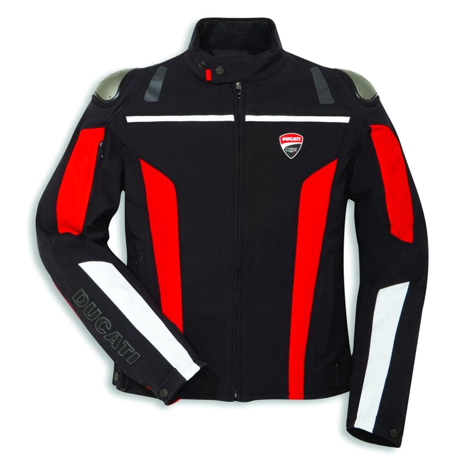 Ducati Motorcycle Jacket Waterproof CE Armrest Cordura Textile Jacket