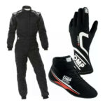 Omp Go Kart Racing Suit Cik Fia Level 2 Approved Kart Suit All Sizes With Shoes, Gloves Free Gift