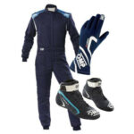 Omp Go Kart Racing Suit Cik Fia Level 2 Approved Kart Suit All Sizes With Shoes, Gloves Free Gift