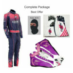 Omp Go Kart Racing Suit Cik Fia Level 2 Approved Kart Suit All Sizes With Shoes, Gloves Free Gift