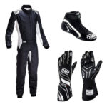 Omp Go Kart Racing Suit Cik Fia Level 2 Approved Kart Suit All Sizes With Shoes, Gloves Free Gift