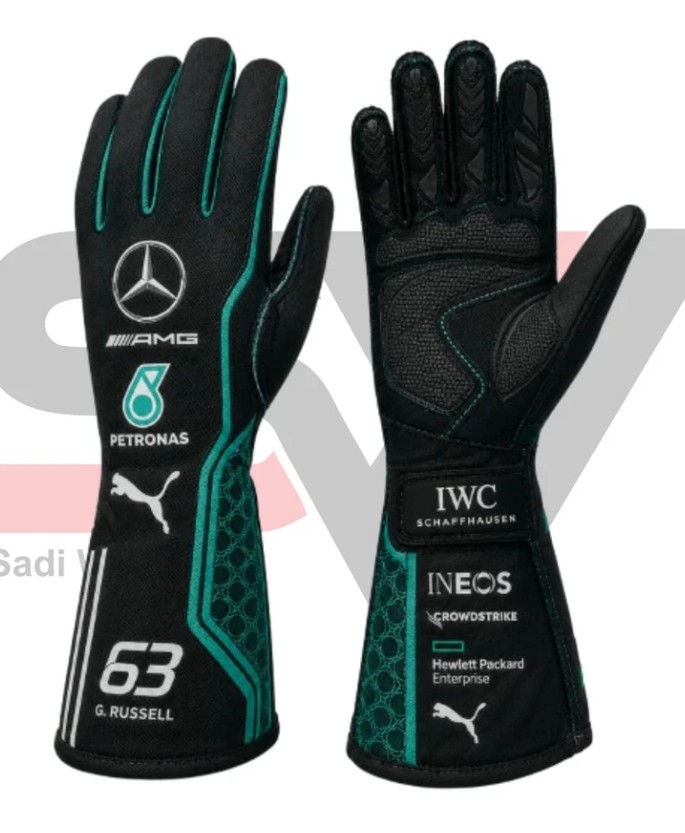 2026 PETRONAS F1 OMP Racing Suit Cik Fia Level 2 Approved Kart Suit AND  GLOVES All Sizes With Gifts — image 6