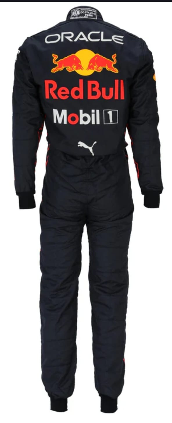 2025 Red Bull F1 Racing Suit Cik Fia Level 2 Approved Kart Suit All Sizes With Gifts — image 4