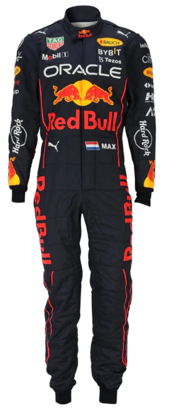 2025 Red Bull F1 Racing Suit Cik Fia Level 2 Approved Kart Suit All Sizes With Gifts — image 3