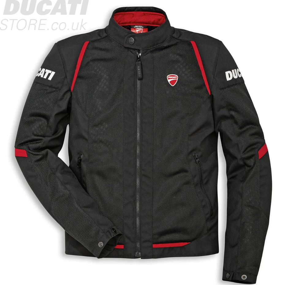 Ducati Motorcycle Jacket Waterproof CE Armrest Cordura Textile Jacket