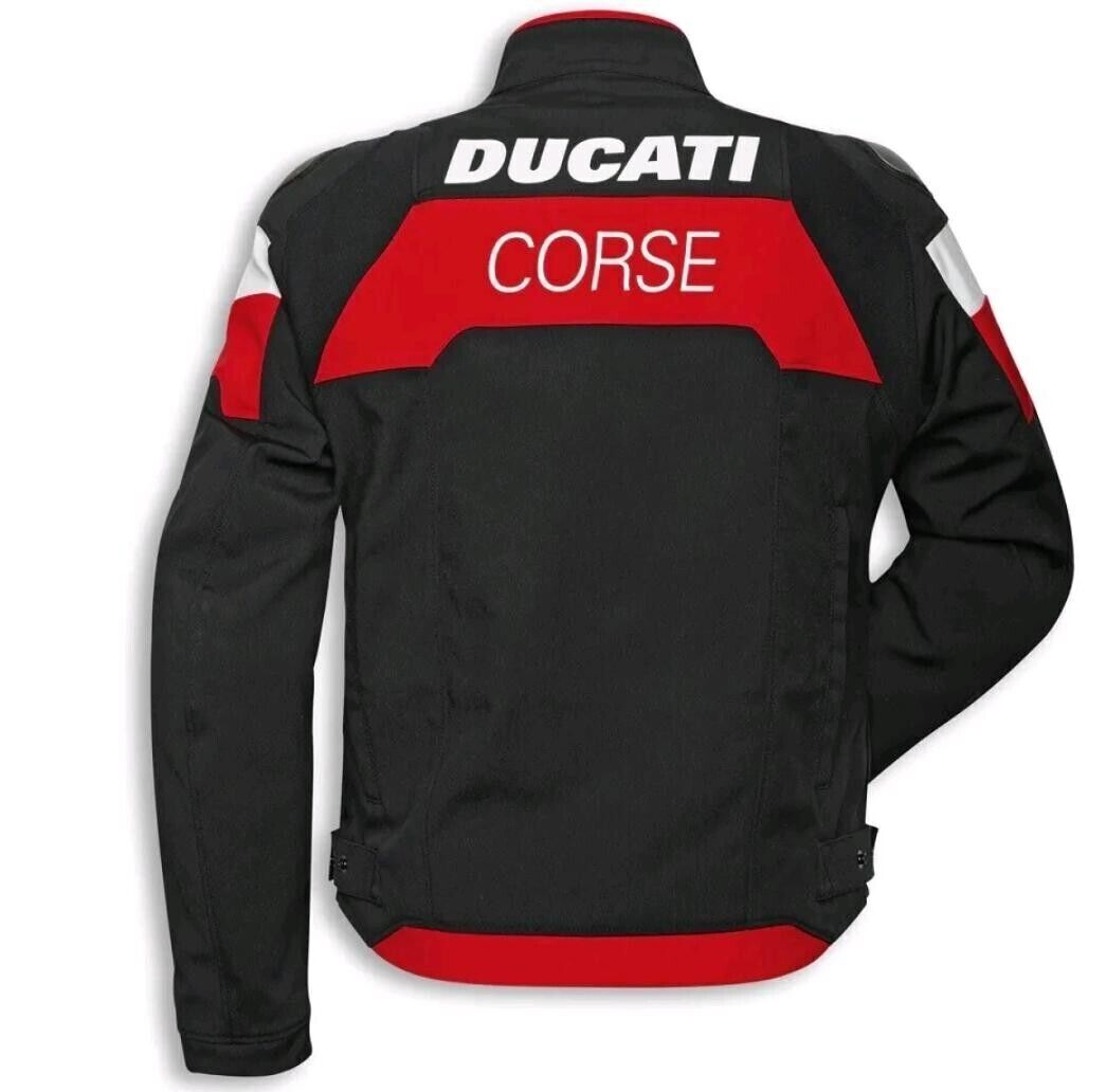 Ducati C5 Motorcycle Jacket Waterproof CE Armrest Cordura Textile Jacket — image 4