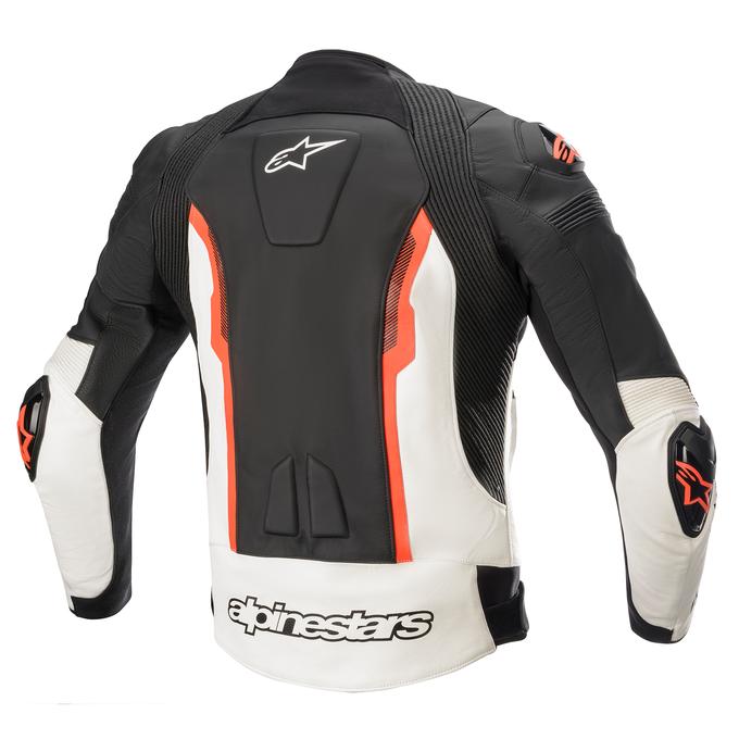 AlpineStars Motorcycle/Motorbike Original Leather Jacket Waterproof CE Armrest with  removable Lining — image 3