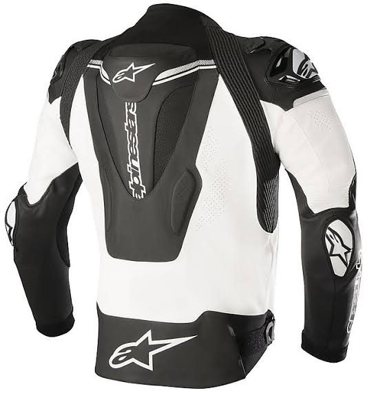 AlpineStars Motorcycle/Motorbike Original Leather Jacket Waterproof CE Armrest with  removable Lining — image 3