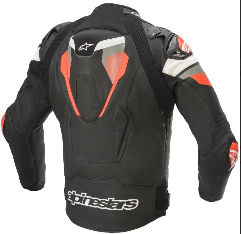 AlpineStars Motorcycle/Motorbike Original Leather Jacket Waterproof CE Armrest with  removable Lining — image 3
