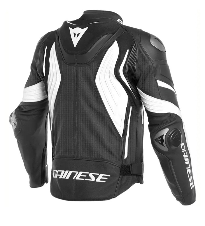 Dainese supper Speed 3 Motorcycle/Motorbike Original Leather Jacket Waterproof CE Armrest with  removable Lining — image 4