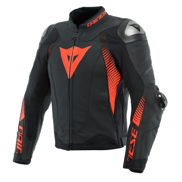 Dainese supper Speed 4 Motorcycle/Motorbike Original Leather Jacket Waterproof CE Armrest with  removable Lining