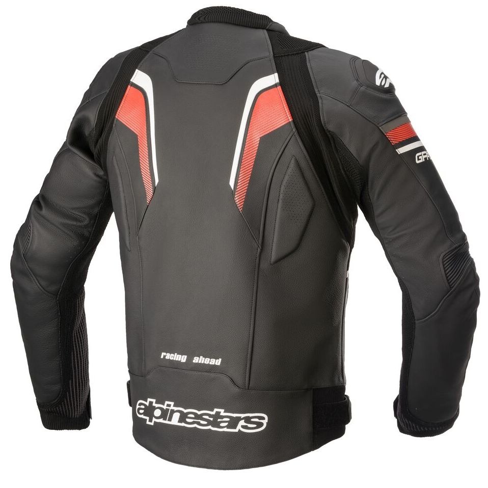 AlpineStars Motorcycle/Motorbike Original Leather Jacket Waterproof CE Armrest with  removable Lining — image 4